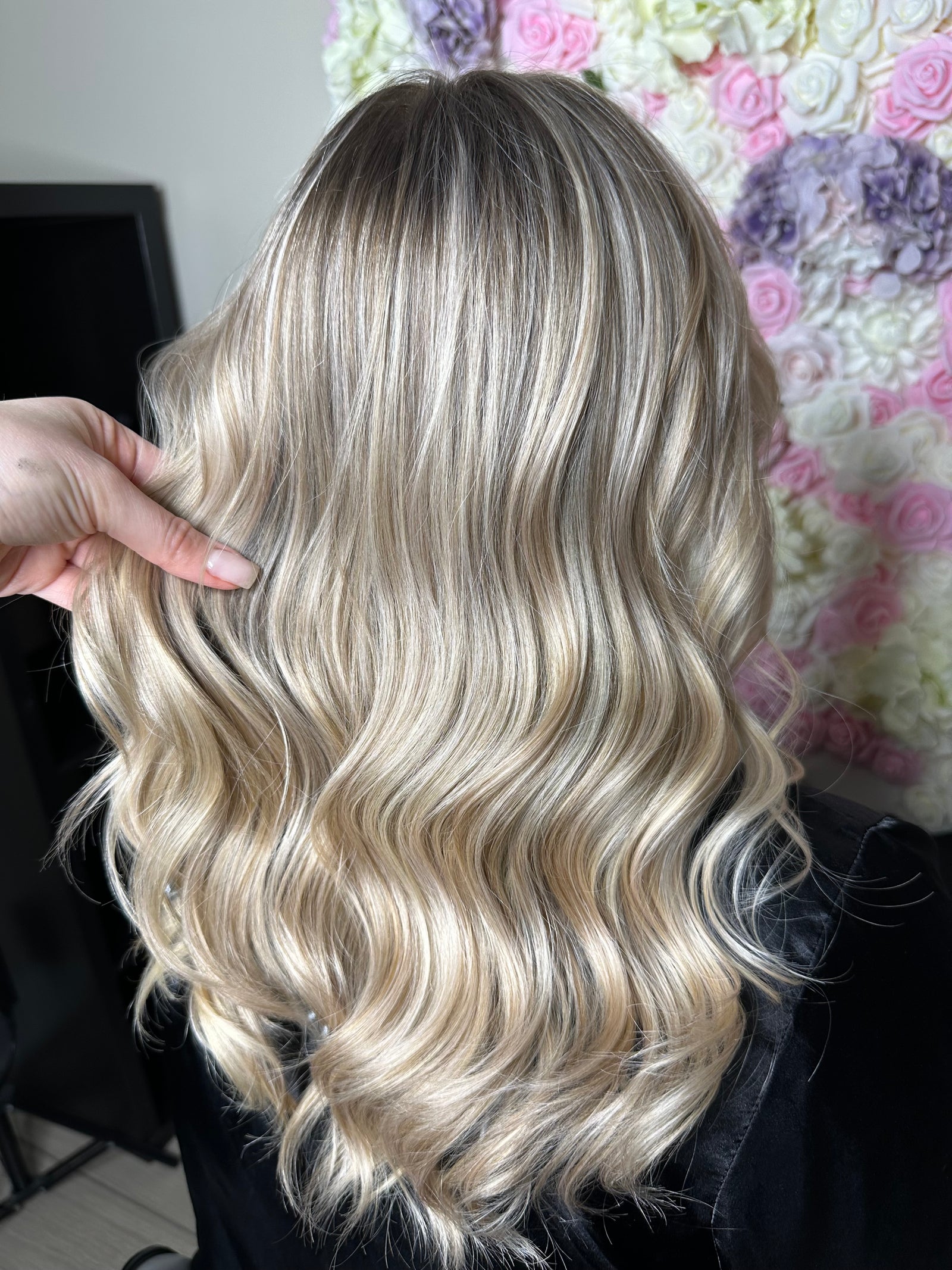 Color work at SBI Salon